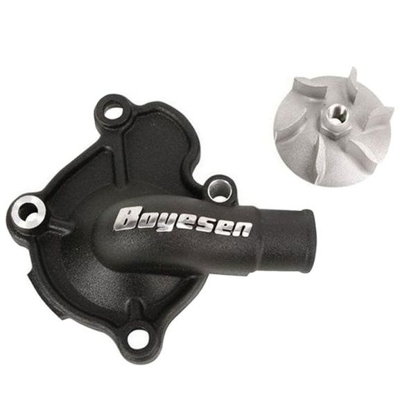 Kit carter pompe à eau Boyesen avec hélice couleur noirHONDA 250 CRF 250 R (ME10) - 2010 - 2017Ref : 127149 / 1021091