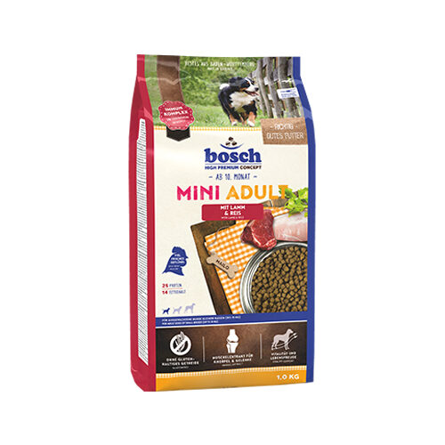Bosch Mini Adult Dog Food - Lamb and Rice - 3 kg
