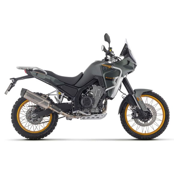 Arrow indy race evo silencer carbon end cap - greyKOVE 800 800 X PRO ADVENTURE - 2024Ref: AW0629