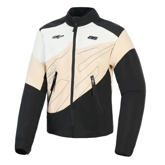 Alpinestars STELLA MOSHELL Motorcycle Jacket - Black / WhiteRef: AP4288