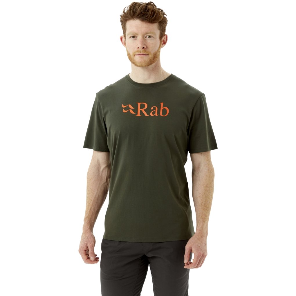 Rab Stance Logo Tee Men - army
