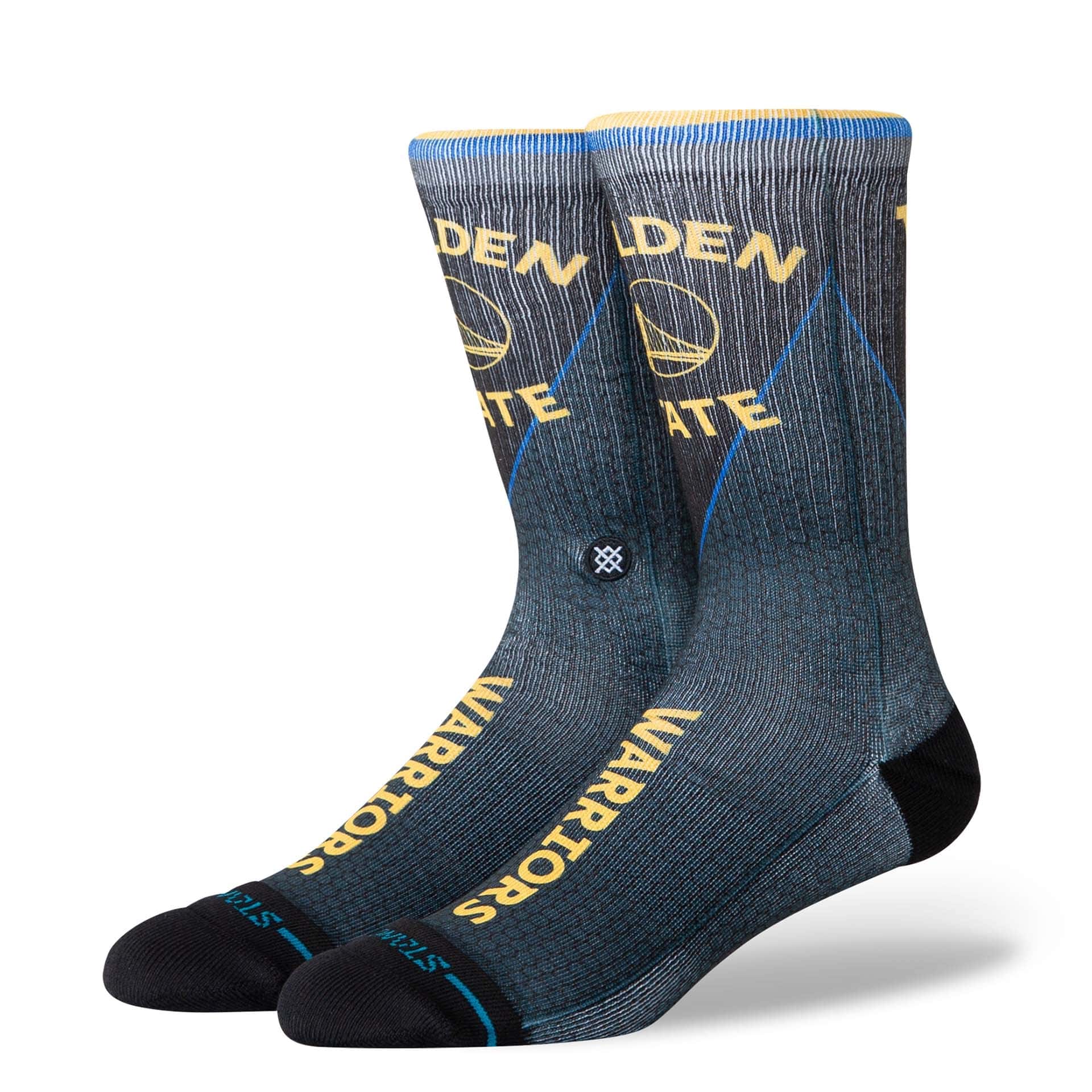 Golden State Warriors 2025-26 NBA Statement Edition Crew Socks