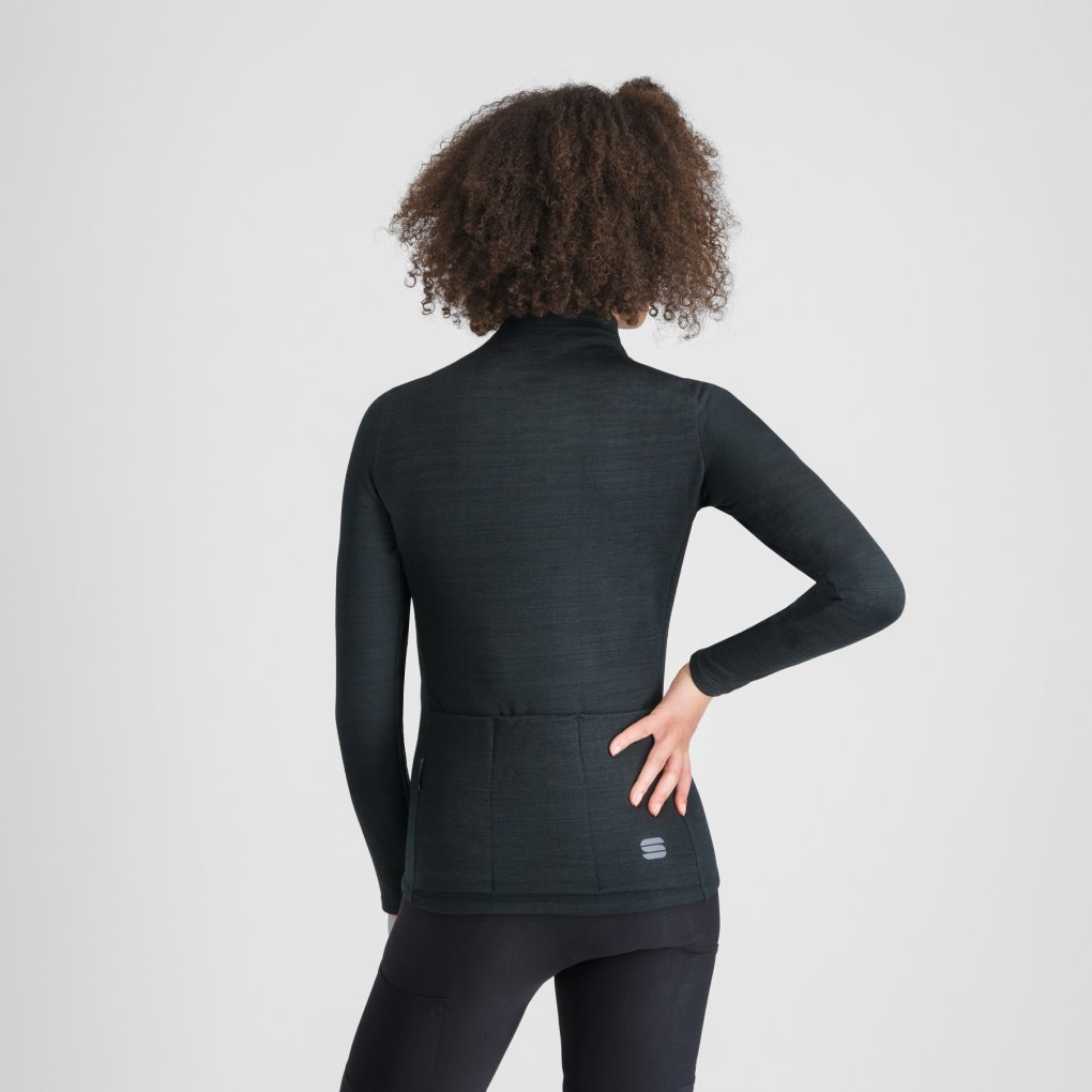Sportful Supergiara Wool Longsleeve Jersey Women - 002 Black