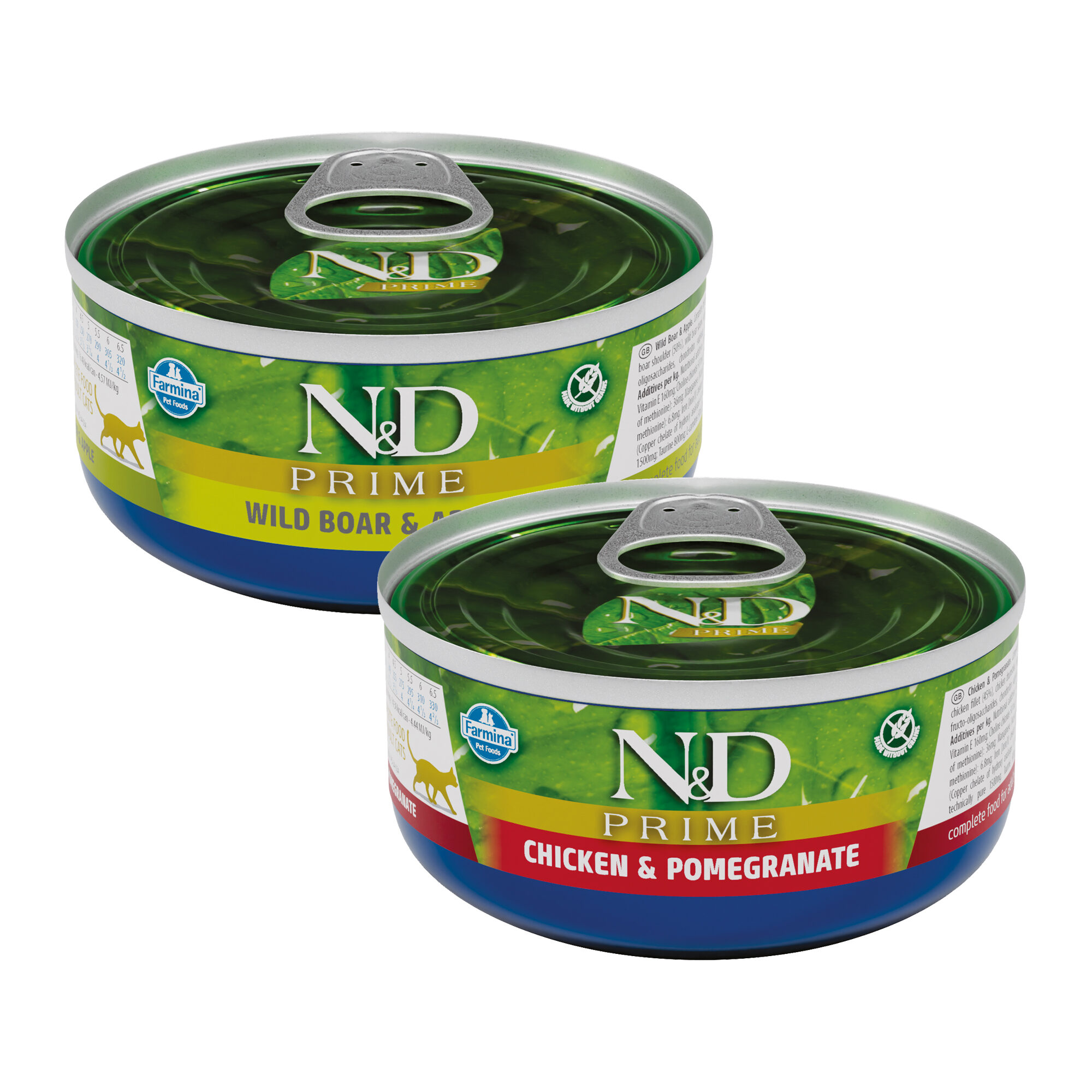 Farmina N&D Prime Wet Food - Wild Boar & Apple - 24 x 70 g