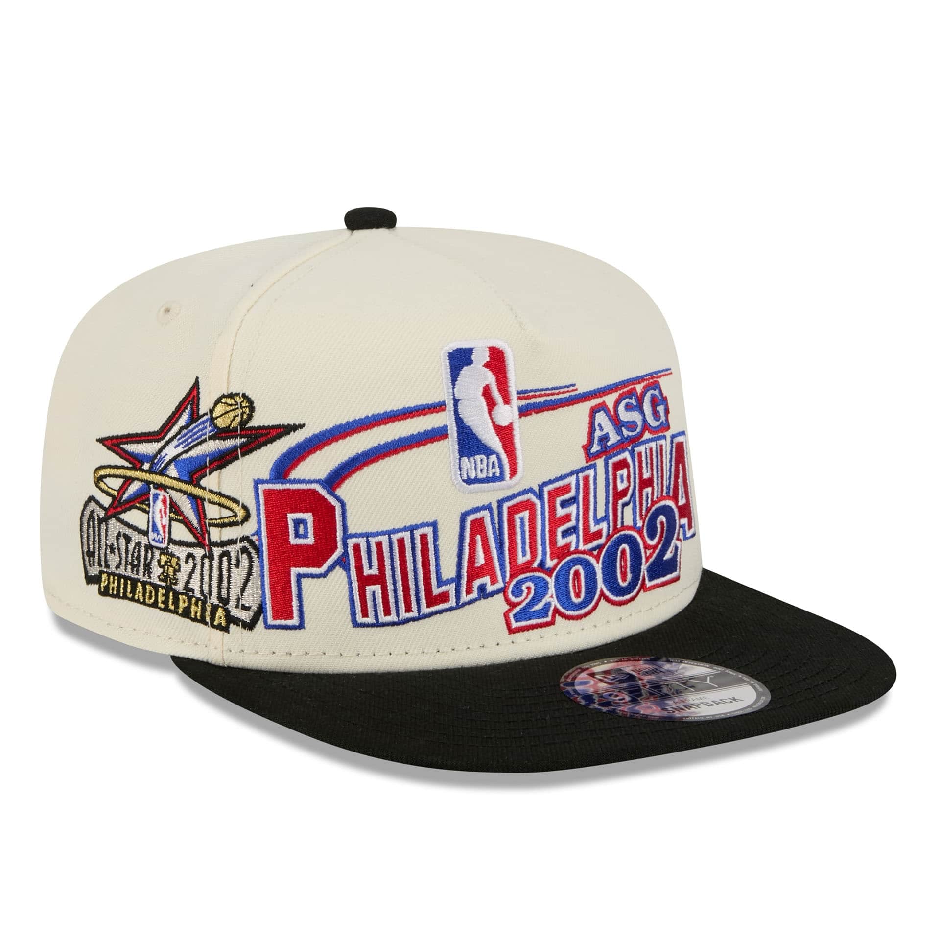 2002 NBA All-Star Game Philadelphia 9FIFTY A-Frame Snapback Cap
