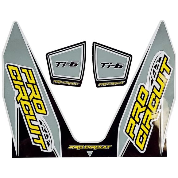 Universal Pro Circuit Stickers - GrayRef: PC0098 / 18602275