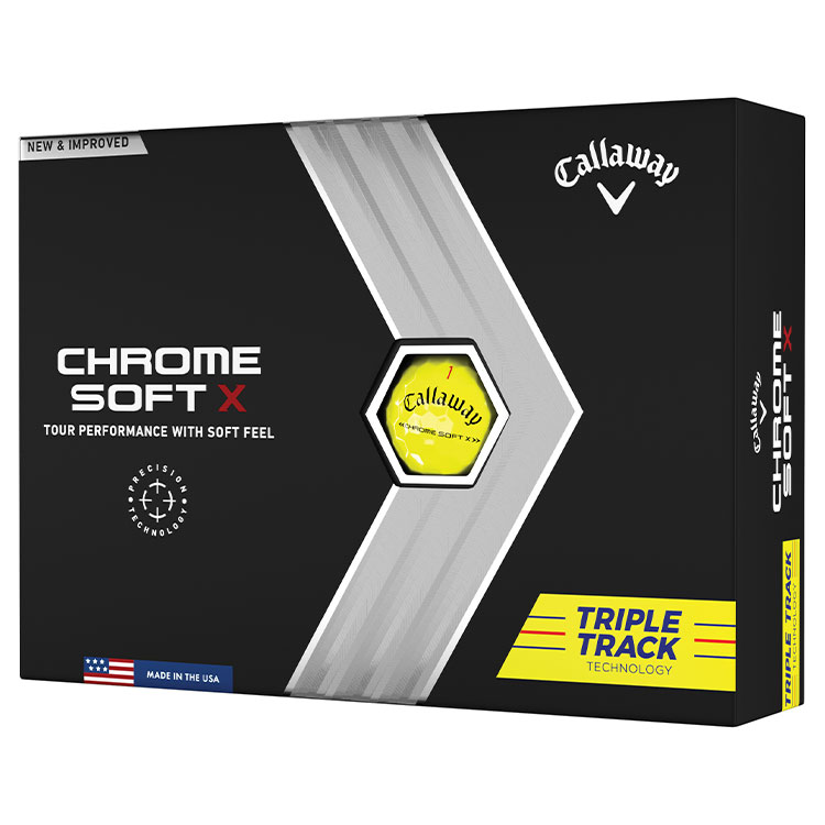 Callaway Chrome Soft X Triple Track Golf Balls