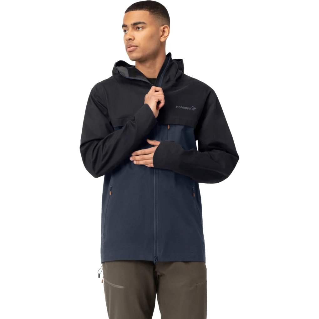 Norrona femund cotton Jacket Men - Navy Blazer
