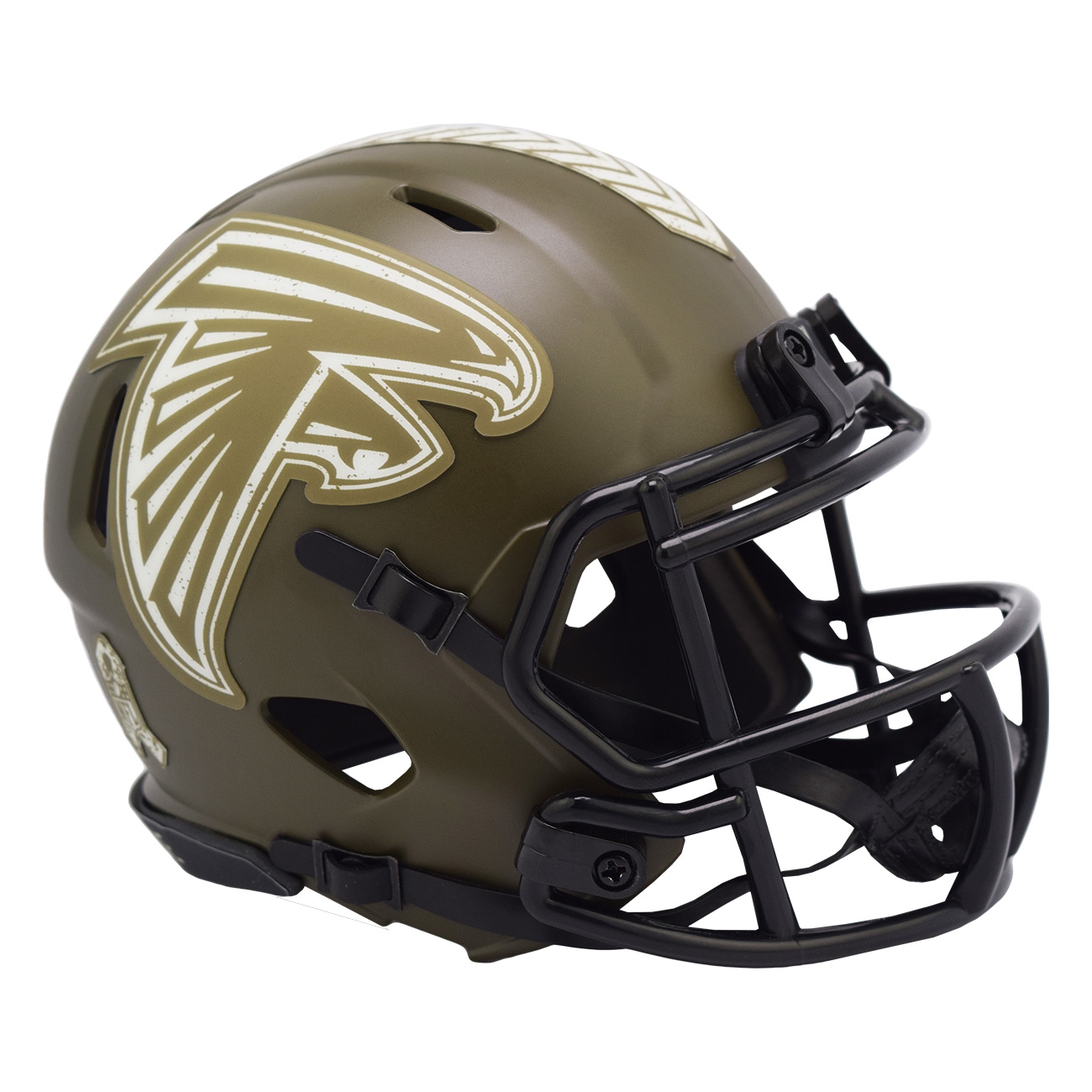 Atlanta Falcons 2022 Salute to Service NFL Speed Mini Helmet