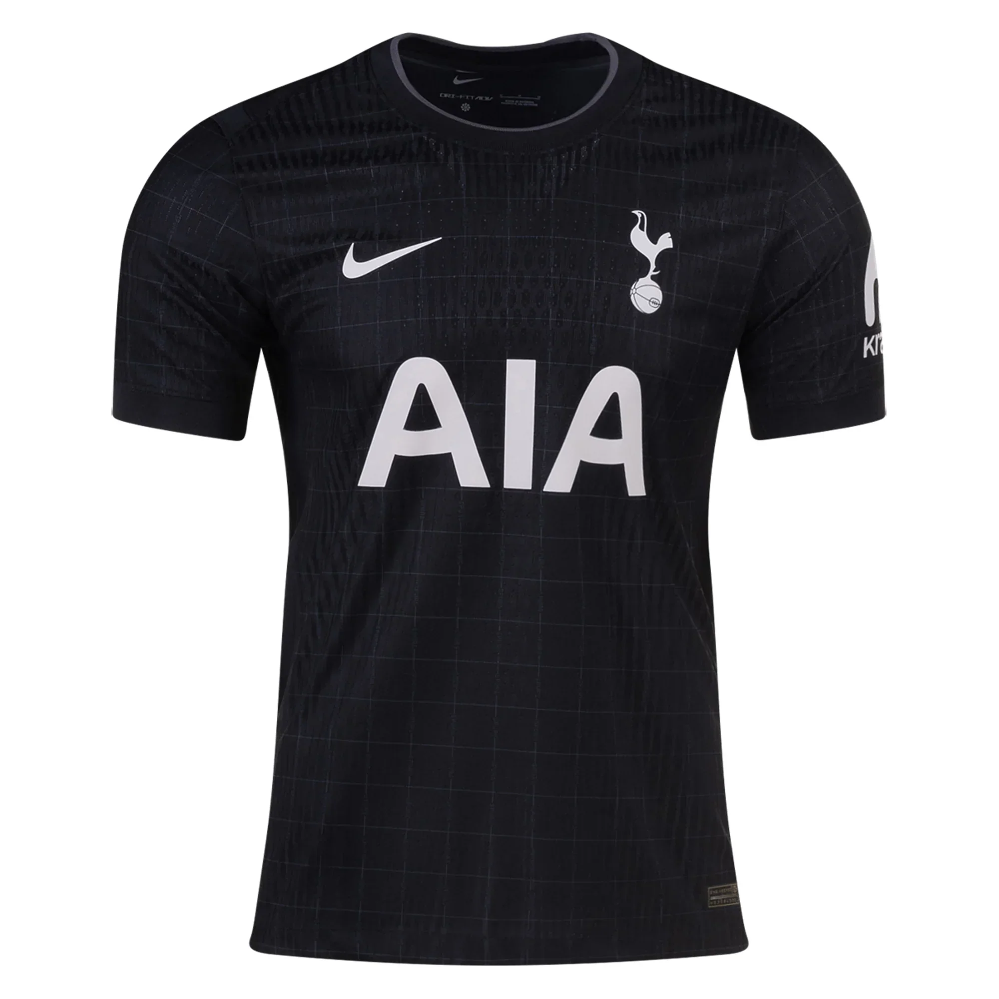 Van de ven Tottenham Hotspur Authentic Away Jersey 25/26 w/ EPL Patch (Black/Iron)