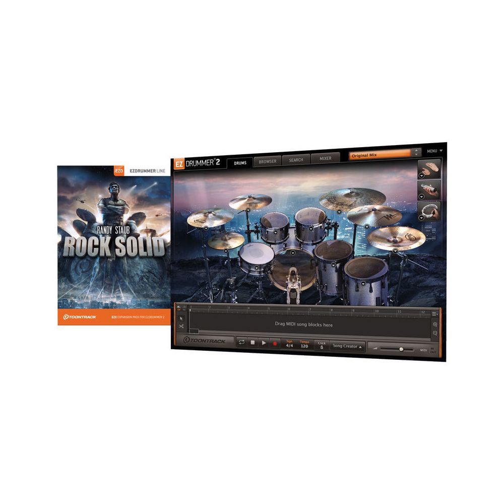 Toontrack EZX Rock Solid – Thomann Ireland