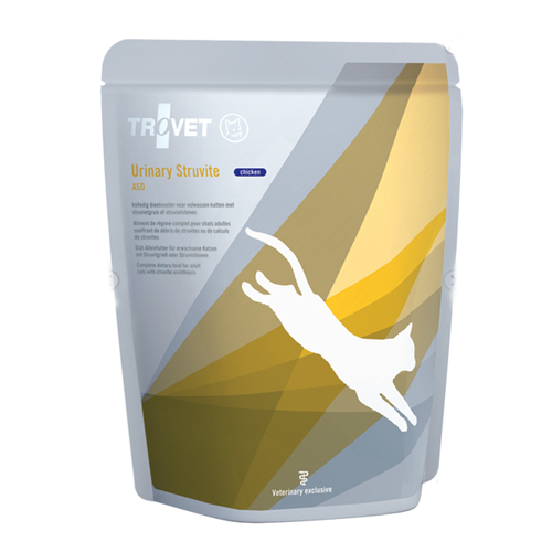TROVET Urinary Struvite ASD (Chicken) Cat- 24 x 85g Pouches