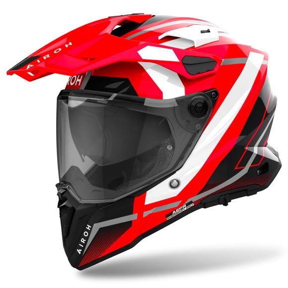 Casque intégral Airoh COMMANDER 2 - MAVICK - Noir / RougeRef : AR1408-C664