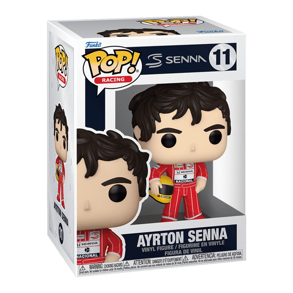 Funko POP! #11 Ayrton Senna McLaren Vinyl Formula One Racing Figure