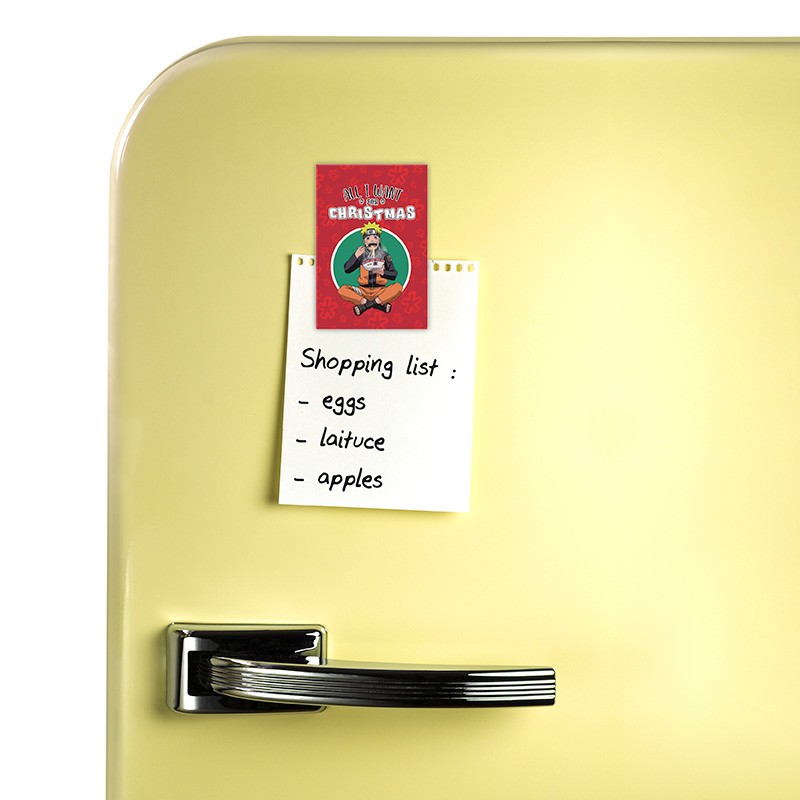 Naruto Shippuden Magnet  ALL I WANT FOR CHRISTMAS