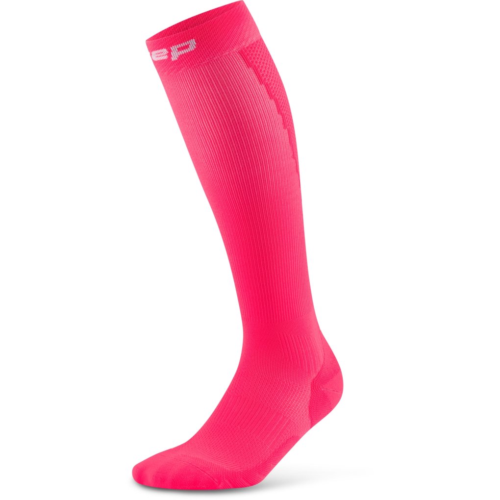 CEP Core Run Tall Compression Socks Women - pink