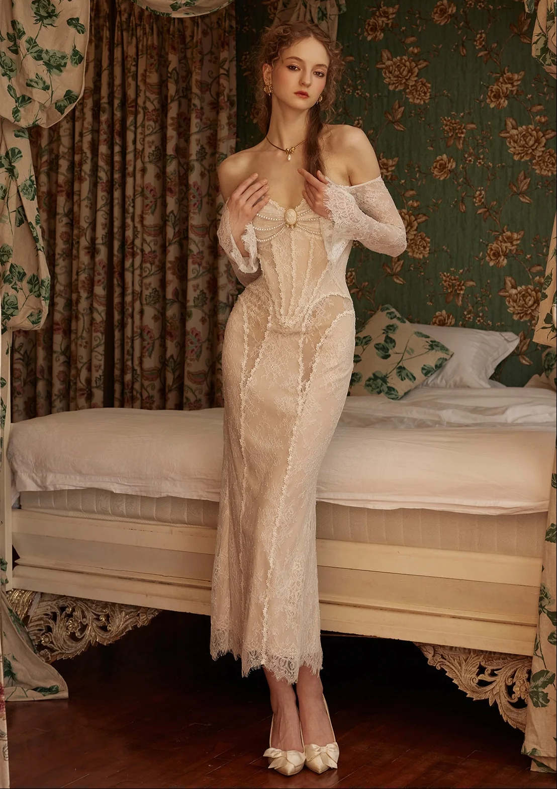 (US Exclusive) Wings of Losie Corset Dress