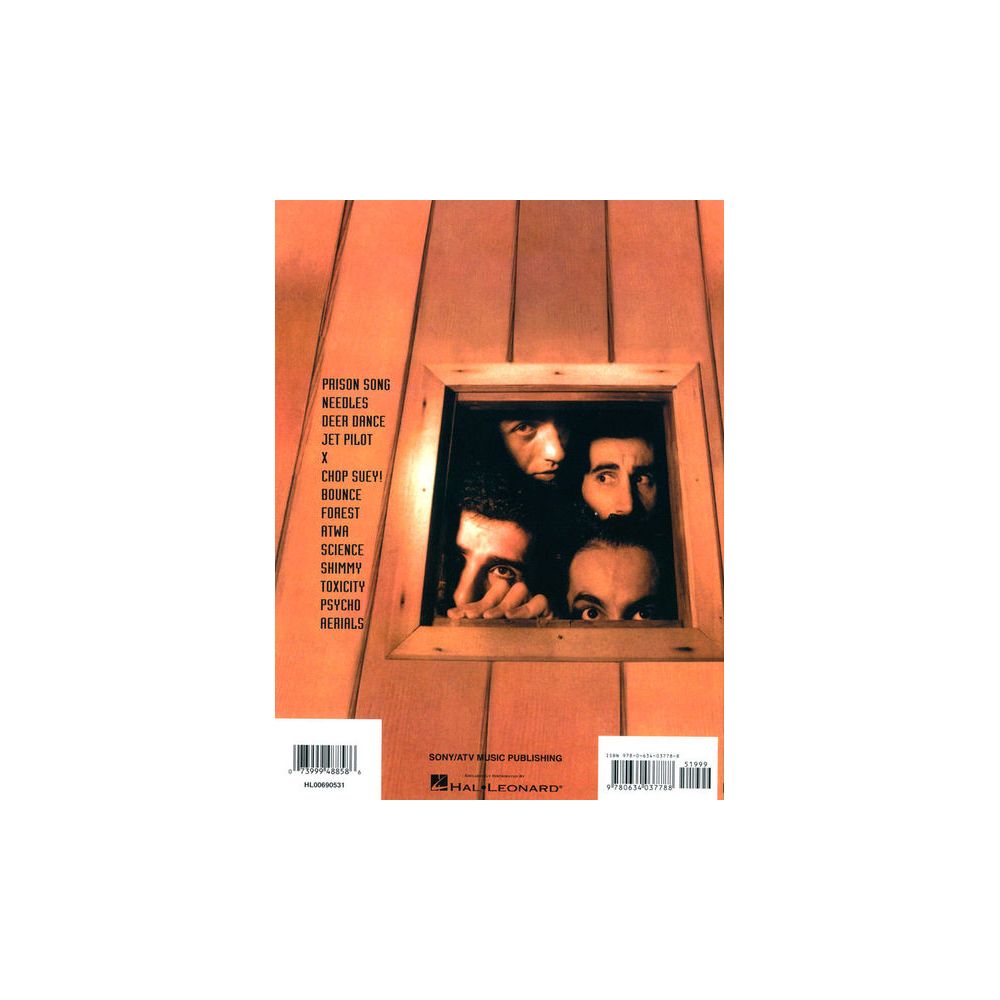 Hal Leonard System Of A Down Toxicity – Thomann Ireland