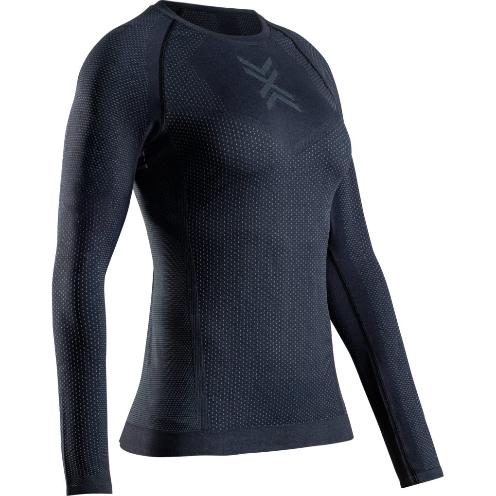 X-Bionic Xceed Run Longsleeve Shirt Women - x black/rhino grey
