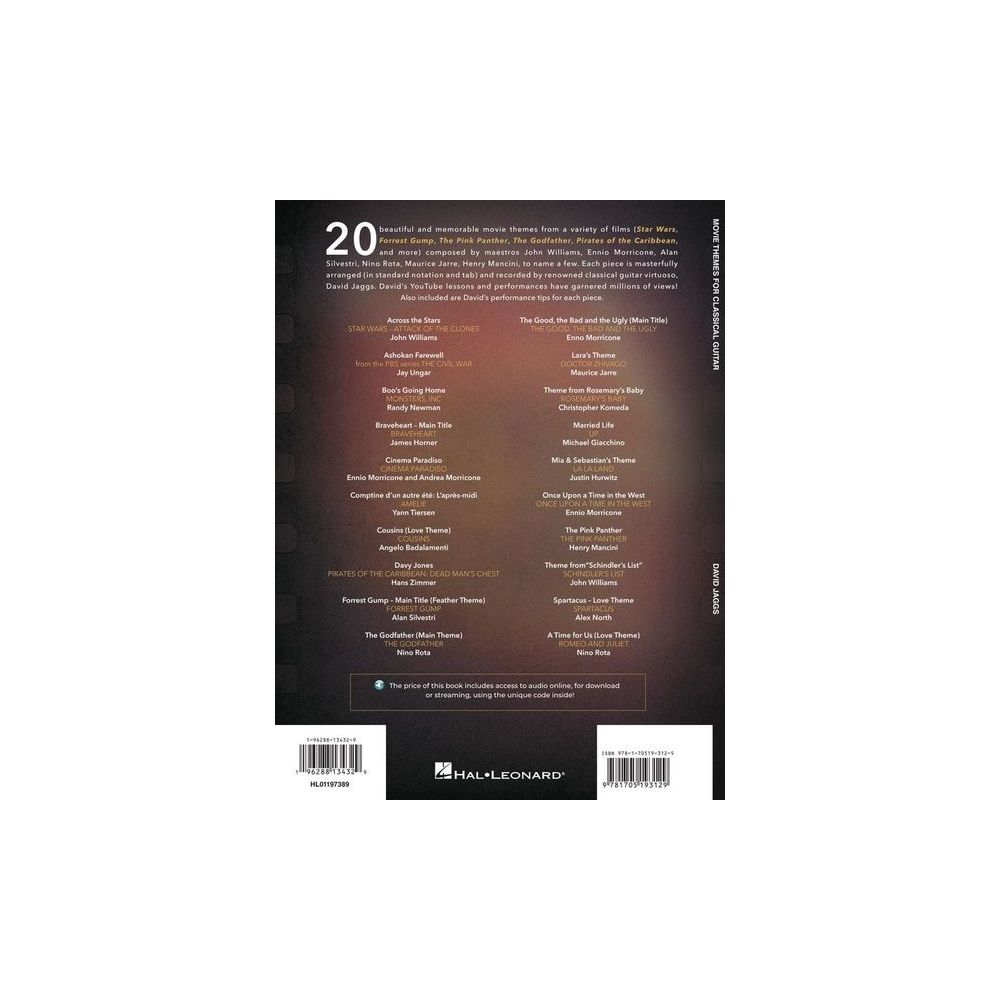 Hal Leonard Movie Themes Classical Guitar – Thomann Ireland