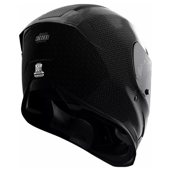 Icon AIRFRAME PRO Full-Face Helmet - CARBON 4TRESS - BlackRef: IC0906