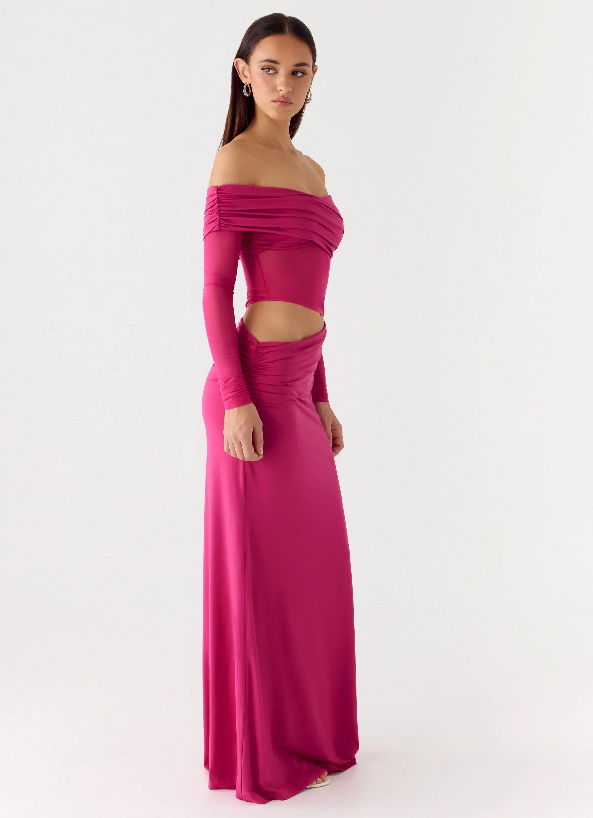 Kerli Maxi Dress - Fuchsia