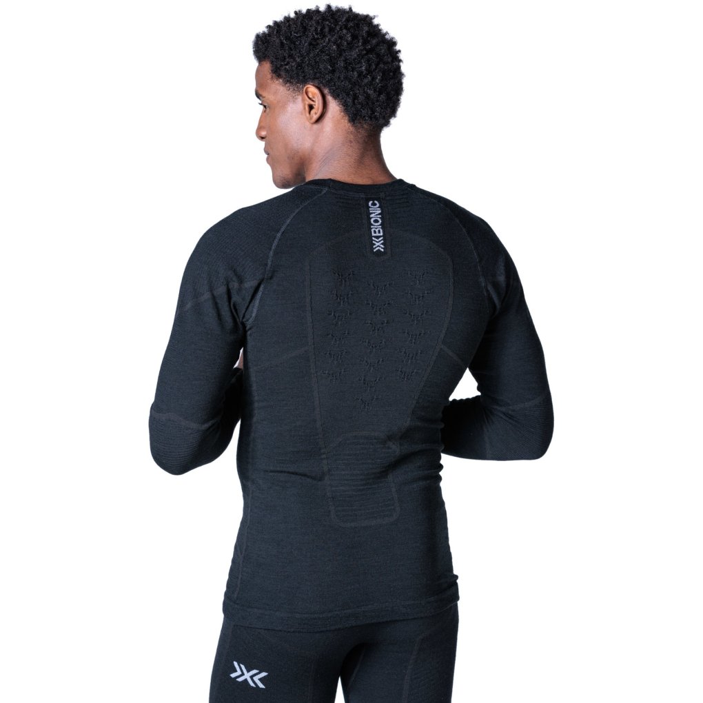 X-Bionic Symbio Merino Long Sleeve Shirt Men - opal black