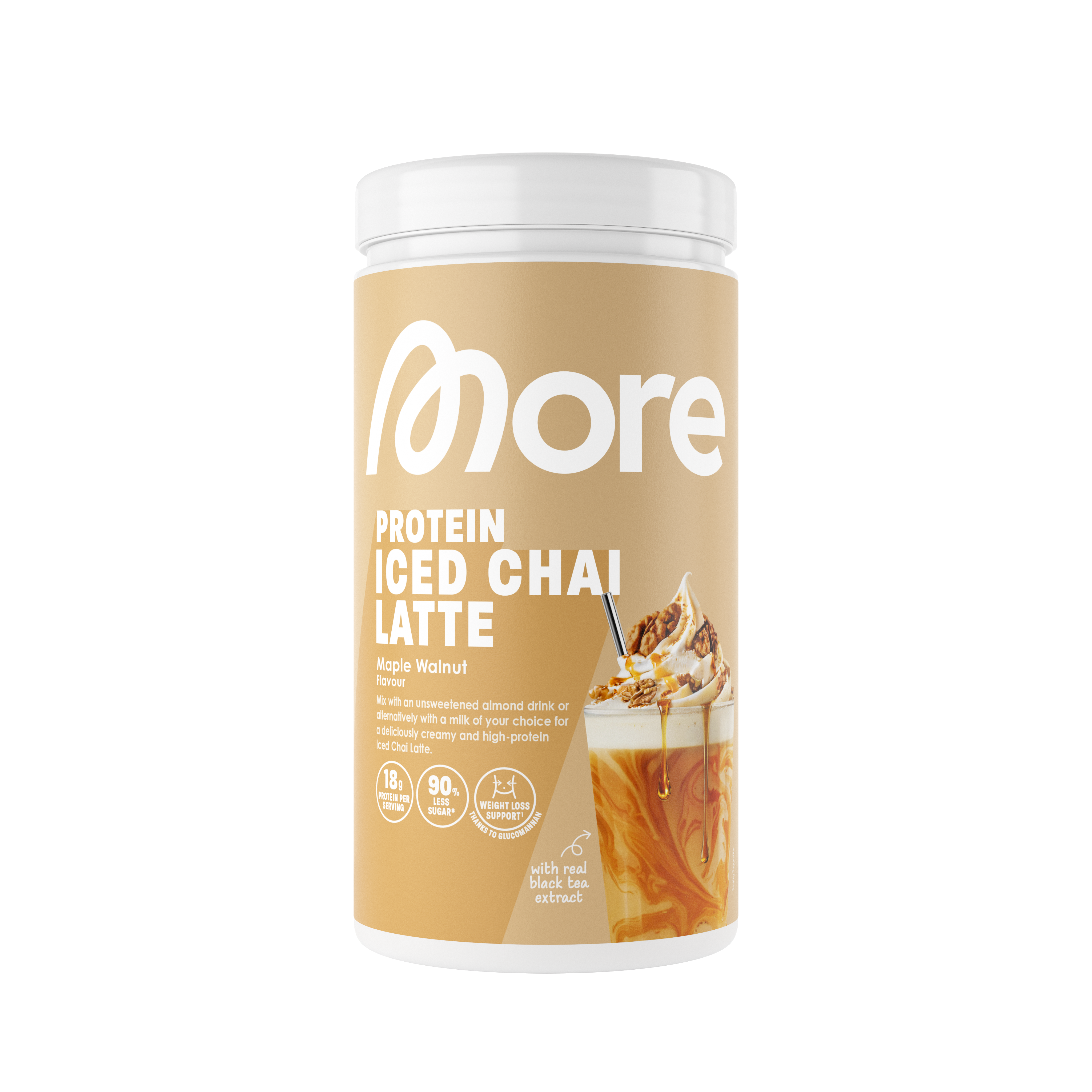 More Protein Iced Chai Latte