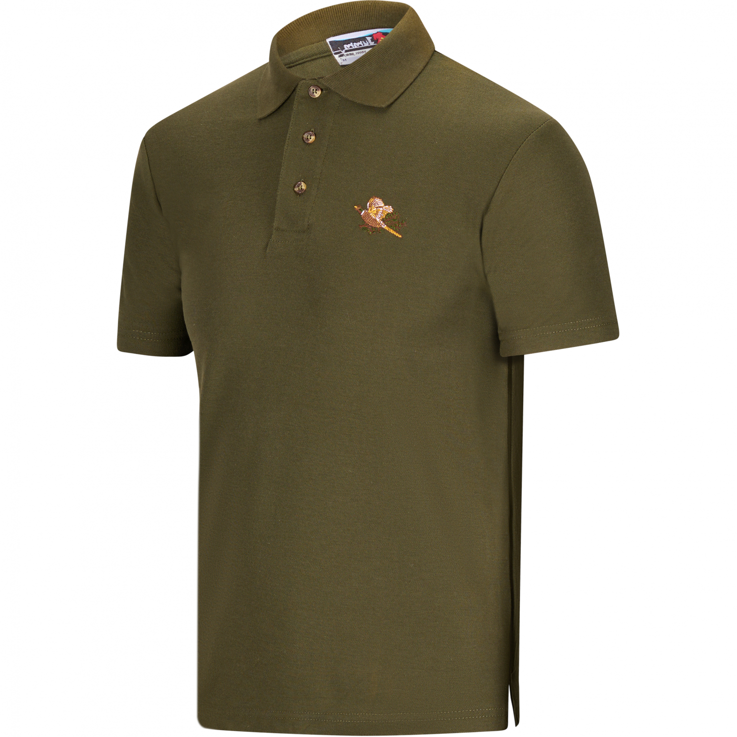 il Lago Basic Polo Shirt Pheasant Unisex (Olive)