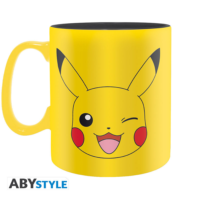 POKEMON Mug Pikachu Face Big Size