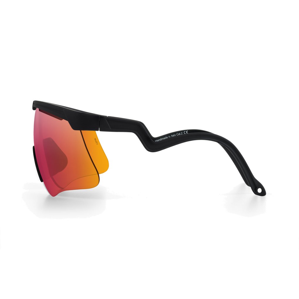 ALBA Delta Glasses - Black / VZUM ML LAVA