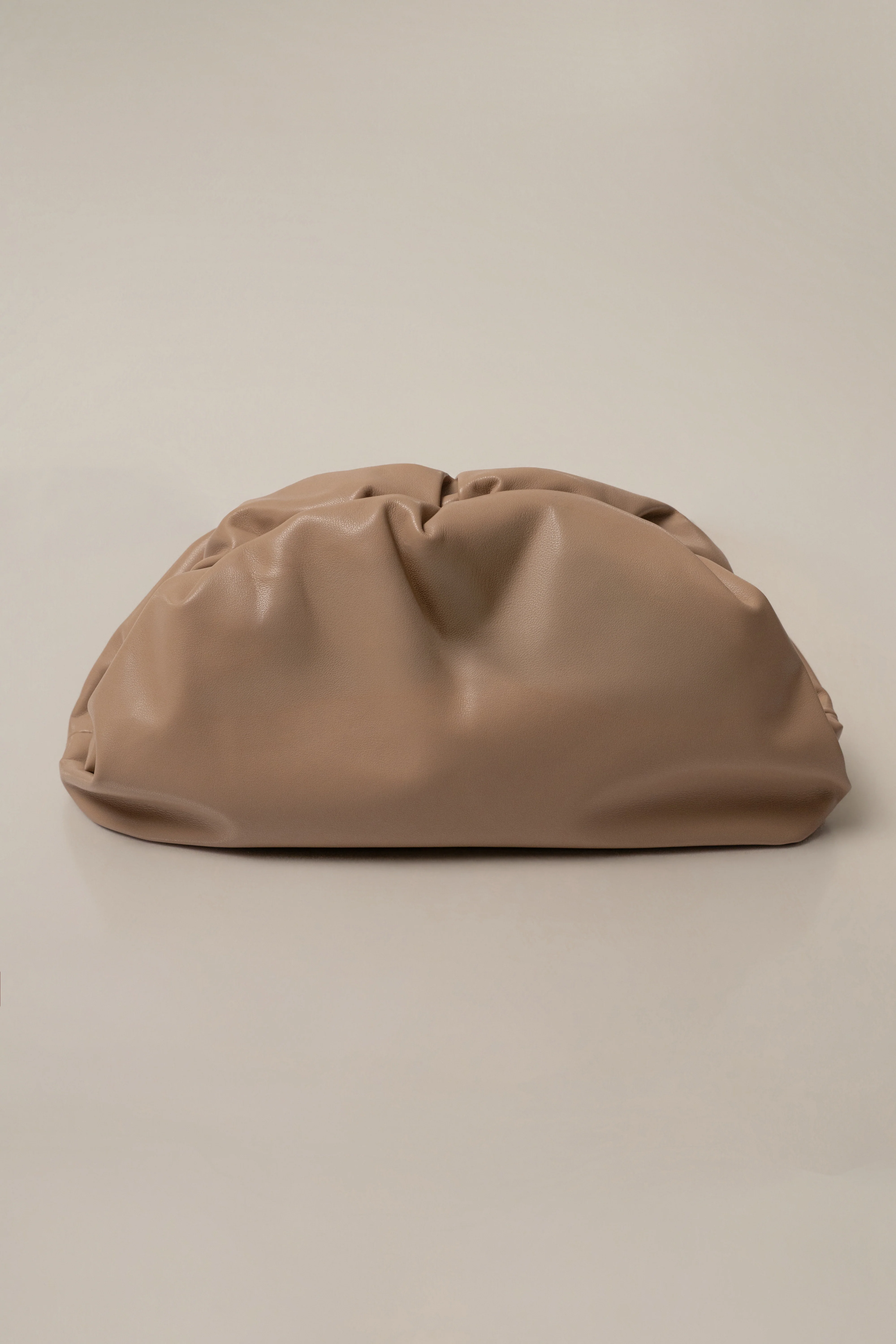 Beige Signature Cloud Bag