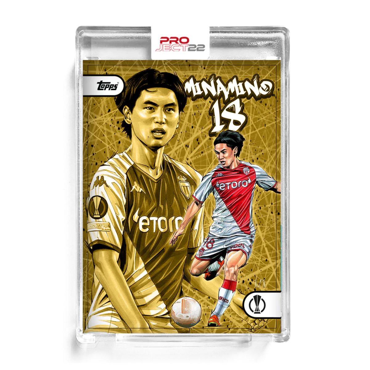 Project22 - Takumi Minamino by Dai Tamura - Topps UK