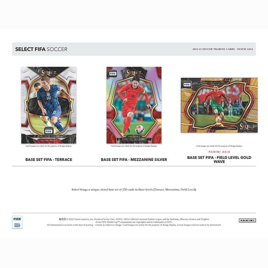 2022/23 Panini Select FIFA Soccer Asia Tmall Box