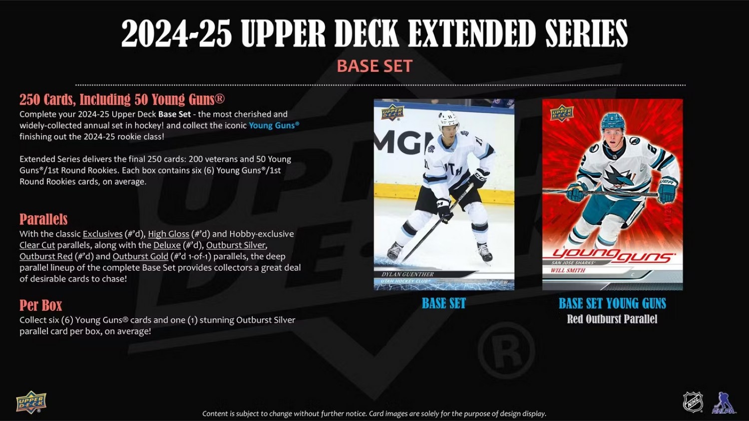 2024/25 Upper Deck Extended Series Hockey NHL Hobby Box