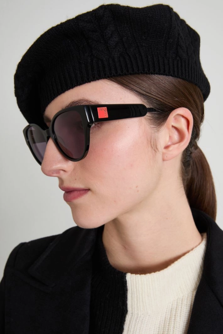 Butterfly glasses - BLACK