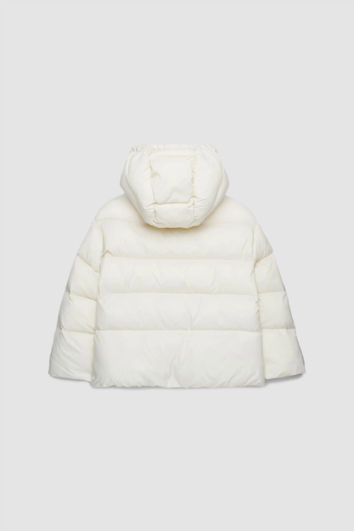 Classic hooded padded jacket KID - WHITE