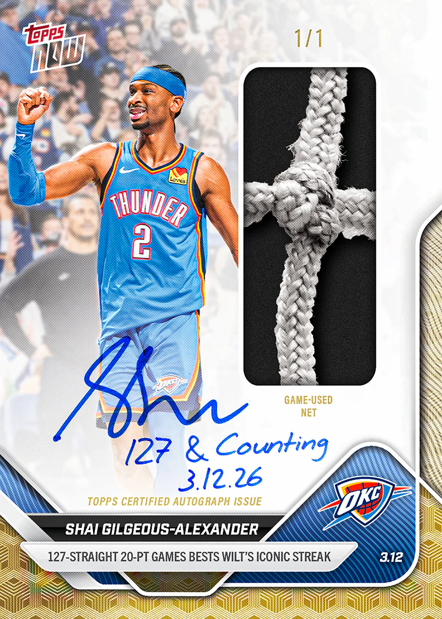 Shai Gilgeous-Alexander - 2025-26 NBA Topps NOW® - Card 205