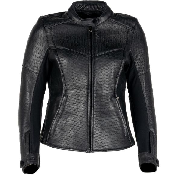 Dxr Mikaela Motorcycle Jacket - BlackRef: DXR1091