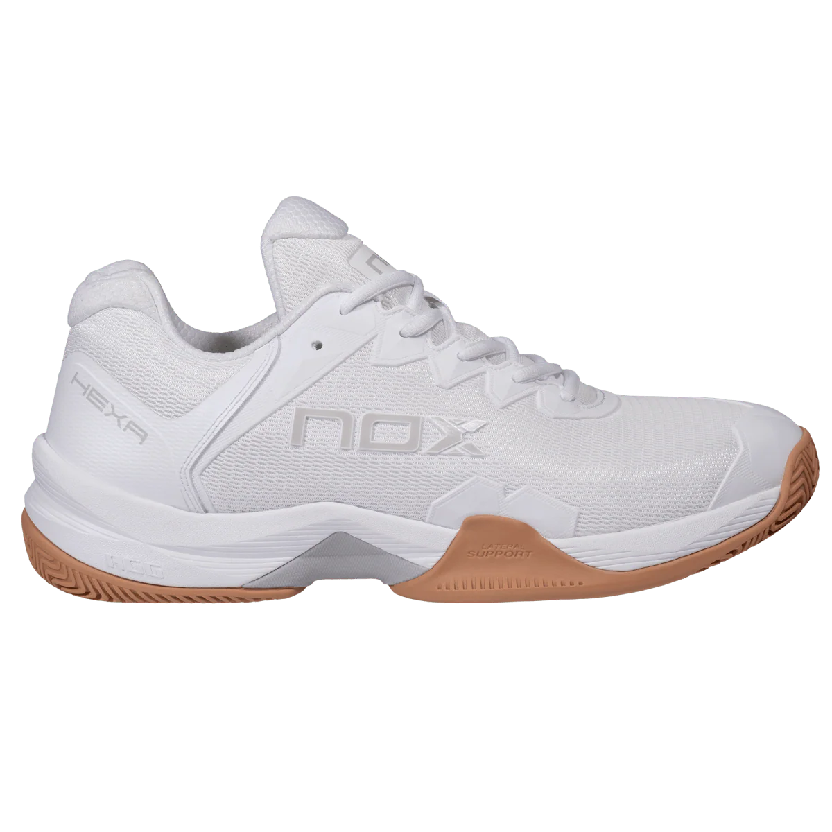 ML10 HEXA White/Caramel Sole Padel Shoes