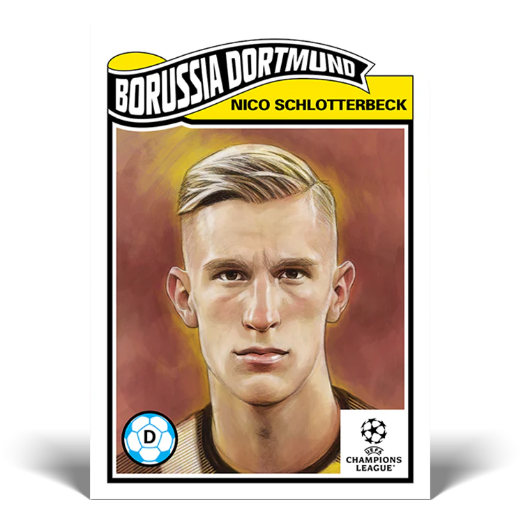Topps UK - UCC Living Set Card #575 - Nico Schlotterbeck