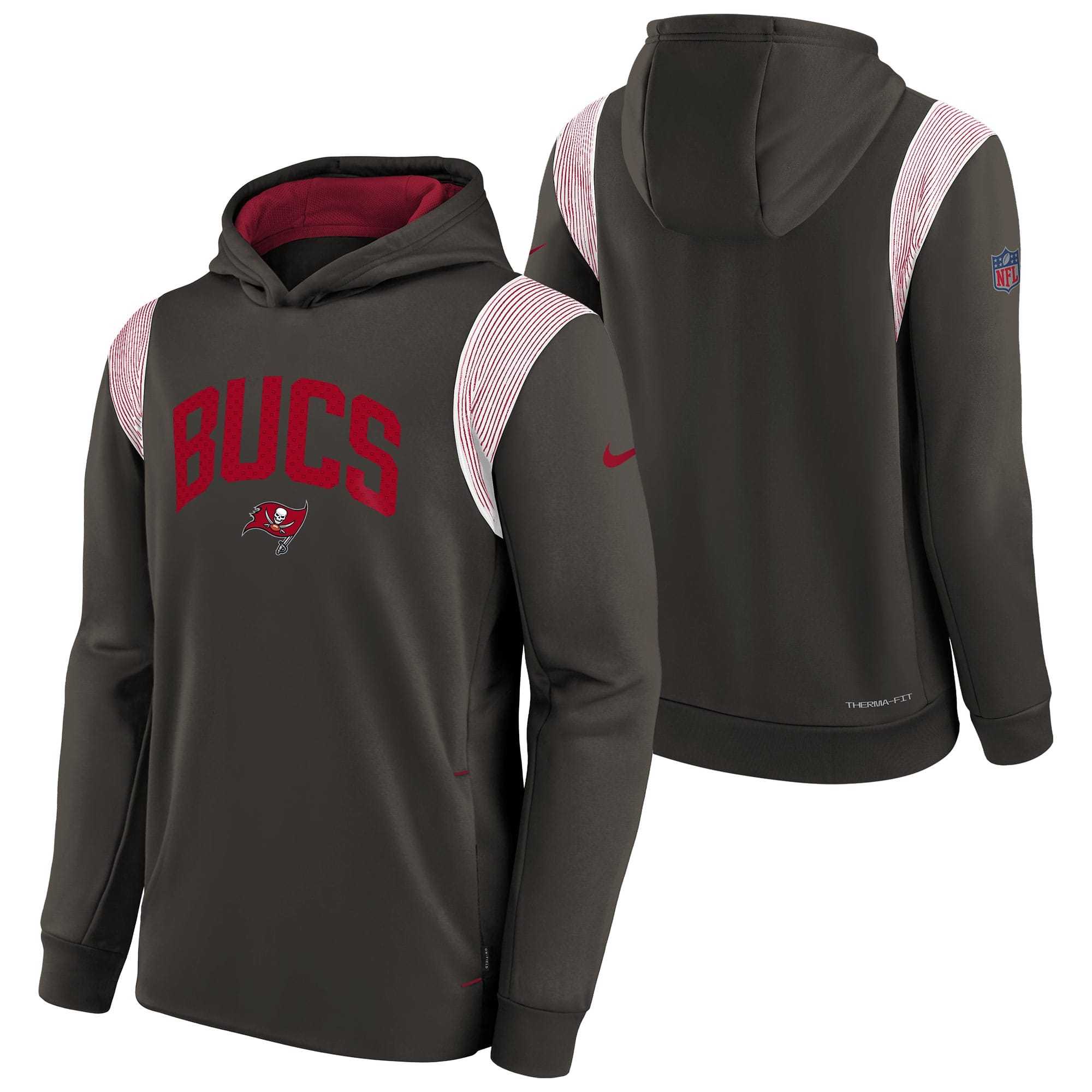 Tampa Bay Buccaneers 2022 NFL On-Field Sideline Therma Hoodie (YOUTH)