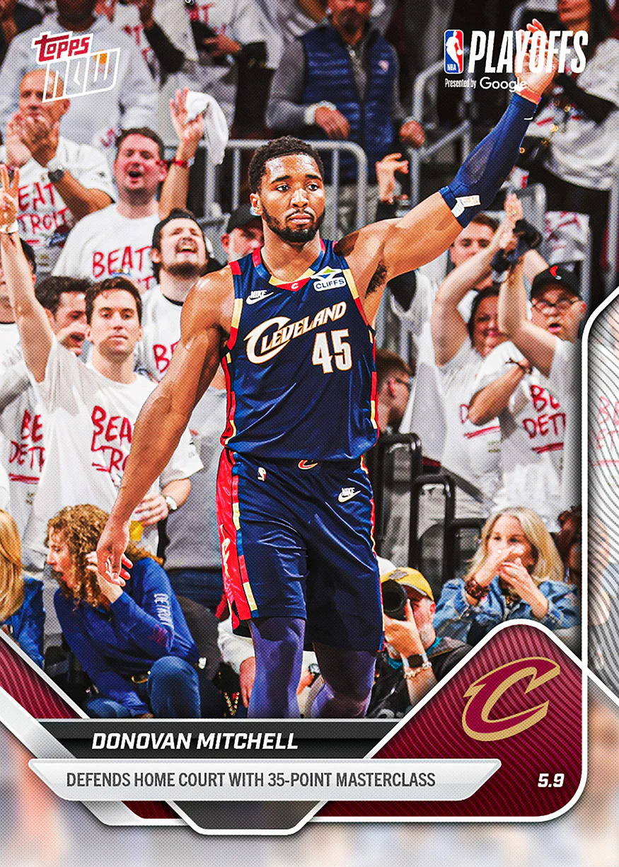 Donovan Mitchell - 2025-26 NBA Topps NOW® - Card 302