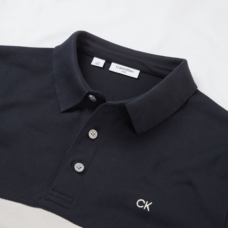 Calvin Klein Chest Stripe Golf Polo Shirt