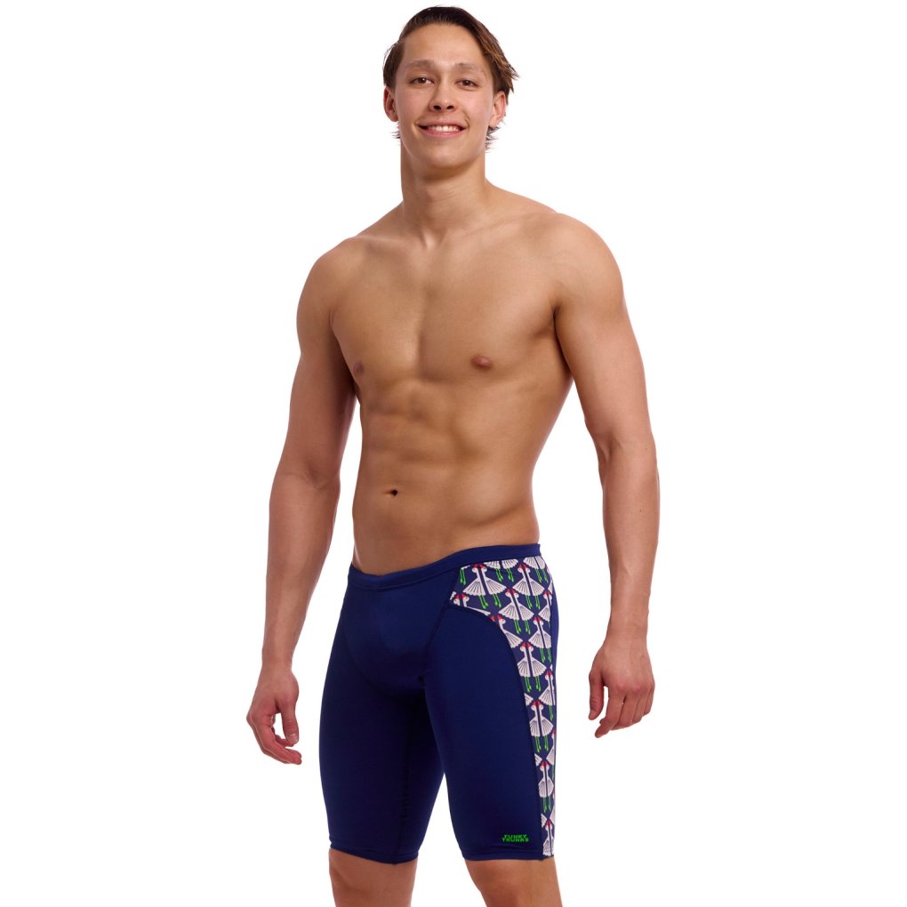 Funky Trunks Training Eco Swim Jammers Men - Sitting Duck