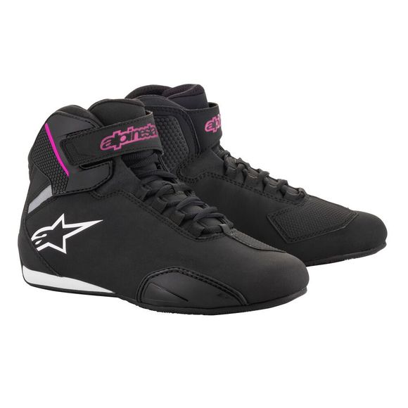 Alpinestars Stella Sektor Motorcycle Sneakers - Black / PinkRef: AP11676