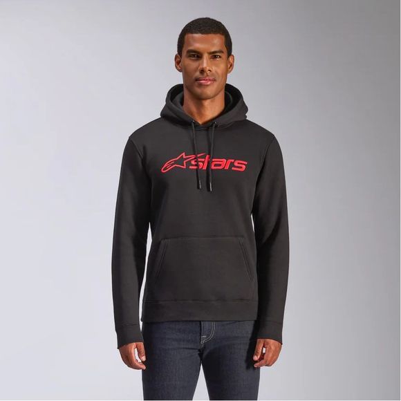 Sweat Alpinestars BLAZE HOODIE V3 - Noir / RougeRef : AP3878-C989