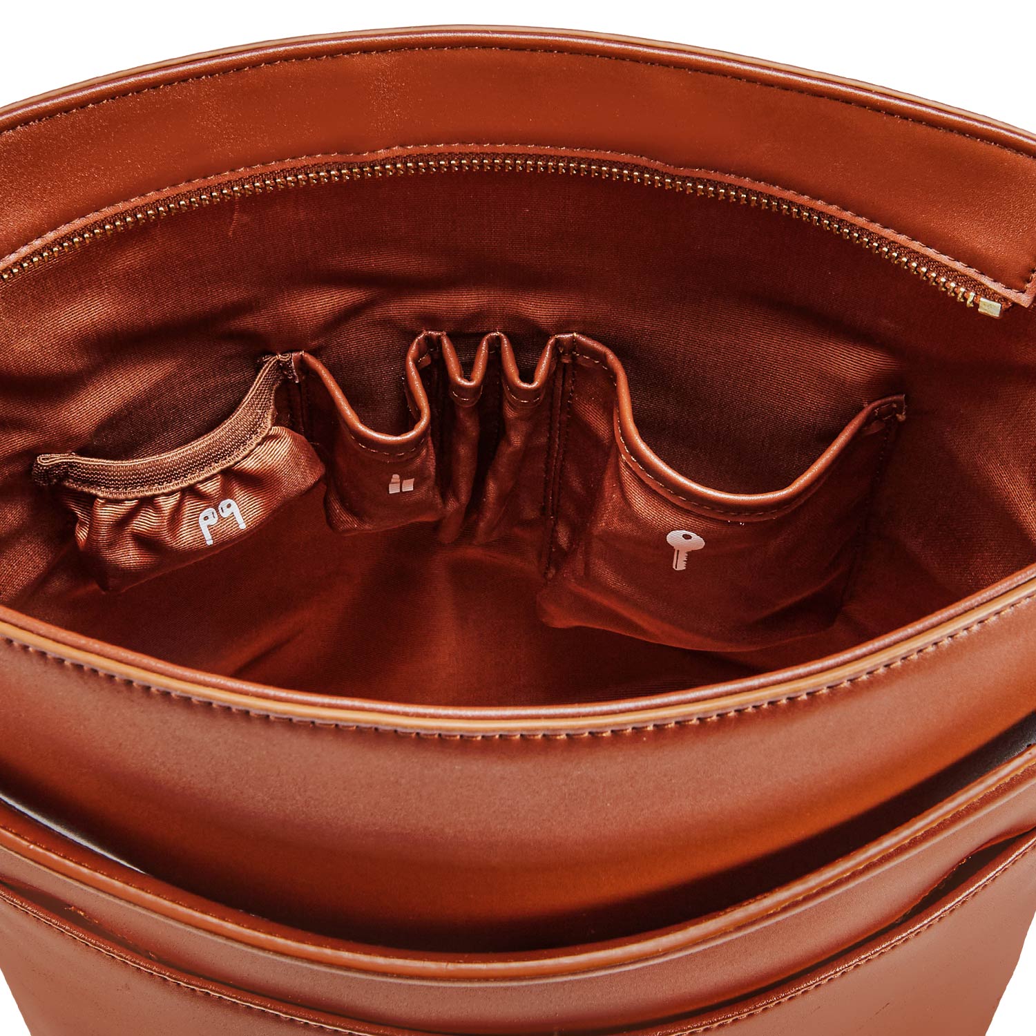 Business & Laptop Handbag Kloey Red Brown