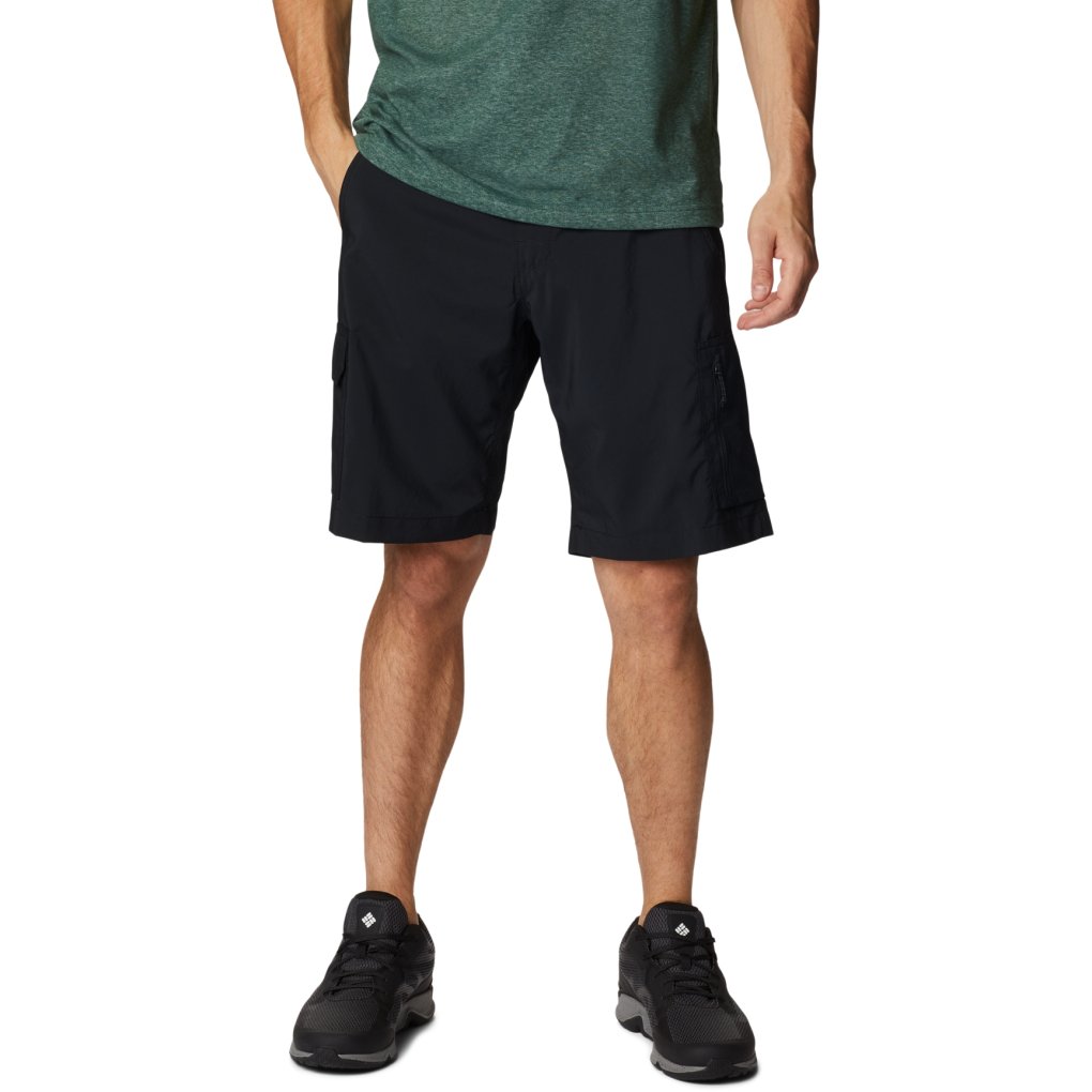 Columbia Silver Ridge Utility Cargo Shorts Men - Black - Length 10''