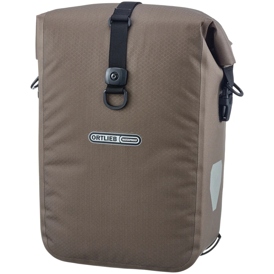 ORTLIEB Gravel-Pack - QL2.2 Bike Pannier (pair) - 2x14.5L - dark sand